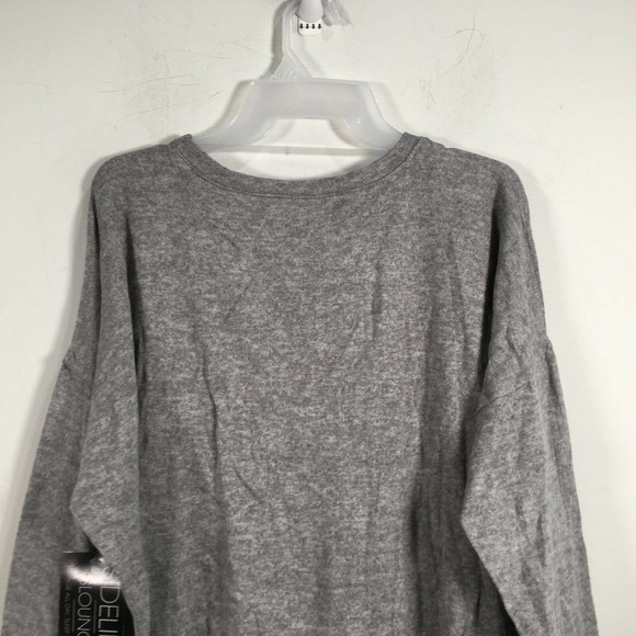 Sideline Oklahoma State Long Sleeve Ravine Slounge Wear, Women's Size L - Grey - Picture 8 of 9